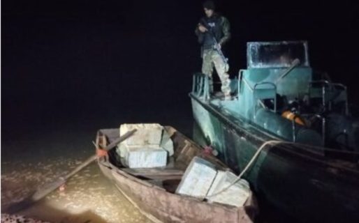 Prefectura incautó un cargamento multimillonario de casi 600 kilos de marihuana