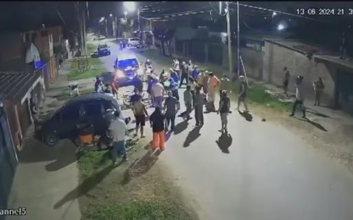 Simuló ser pasajero de una aplicación de viajes y quiso asaltar al chofer, pero fue atrapado por los vecinos