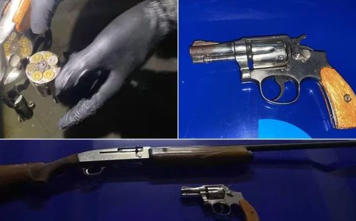 Padre e hijo fueron detenidos tras asesinar de un tiro en la cabeza a un vecino