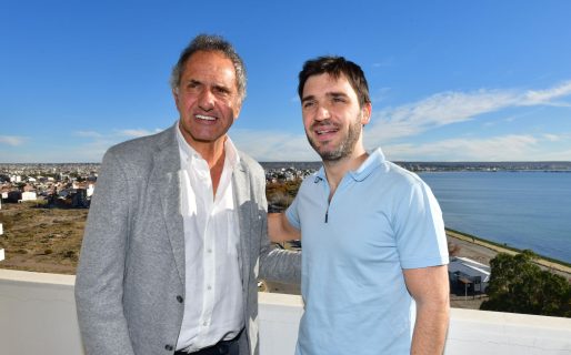 Torres y Daniel Scioli participaron de actividades turísticas en Puerto Madryn