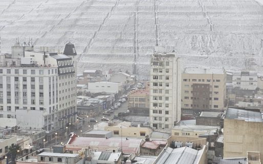 En medio del temporal de nieve, Comodoro quedó totalmente colapsado