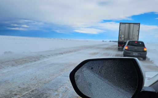 Volvieron a cortar la Ruta N°3 entre Trelew y Comodoro