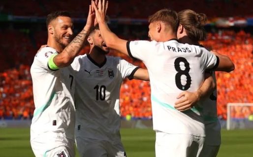 Austria se impuso 3-2 y dejó afuera de la Eurocopa a Países Bajos