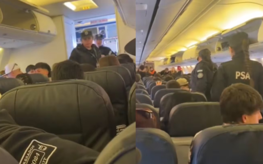 Un joven que iba de viaje de egresados fue detenido por prender un cigarrillo en el avión