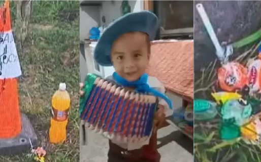 El motivo por el que la policía dejó chupetines y bebidas en el lugar en donde encontró huellas