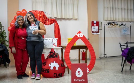 La Cruz Roja encabezó una campaña de donación de sangre en su 144° Aniversario