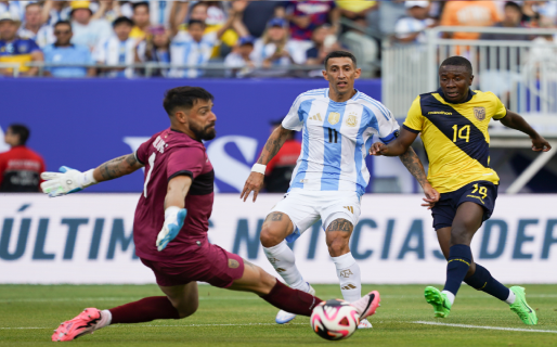 Argentina venció por la mínima a Ecuador en la previa a la Copa América