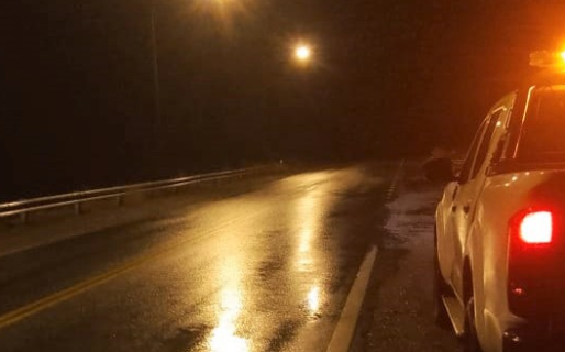 Piden precaución para circular rutas ante calzada húmeda, banquinas con barro y niebla en sectores