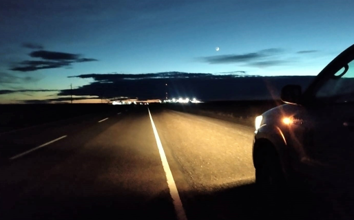 Piden precaución para circular rutas ante calzada húmeda y banquinas inestables