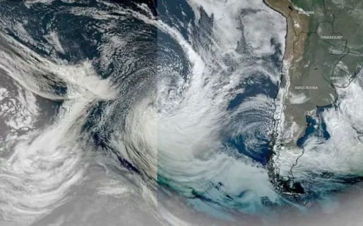 Chile se prepara para un ciclón: las chances de que llegue a la Argentina