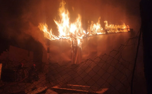 Un desperfecto eléctrico provocó el incendio de una vivienda