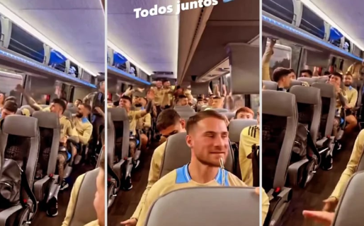 “Ganar otra Copa con Leo es lo que imagino”: los jugadores cantaron el nuevo hit antes de la Copa América