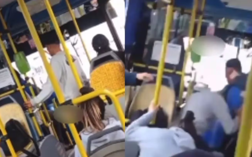Un colectivero le rechazó a un pasajero un certificado de discapacidad y terminaron a las trompadas