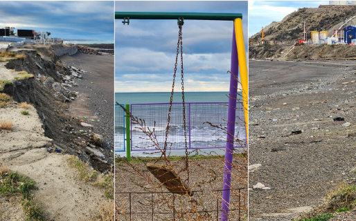 Indignación y lamento de vecinos del Km3 por el pésimo estado de la playa: «Tristísimo»