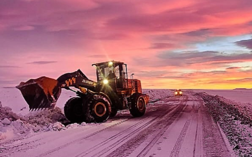 Continúa el corte preventivo en RN3 entre Comodoro y Trelew