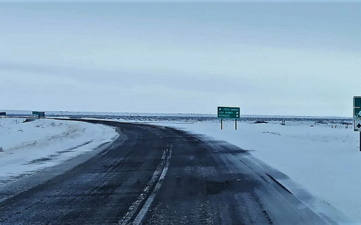 Estado de Rutas: Habilitadas, transitar con precaución por calzada húmeda, resbaladiza en sectores