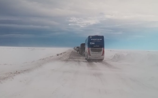 Cortaron la circulación para vehículos livianos en RN3 entre Comodoro y Trelew