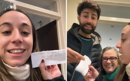La reacción viral de una joven al ver la carta que le dejaron a su novio en el auto: “Se lo chamuyaron”
