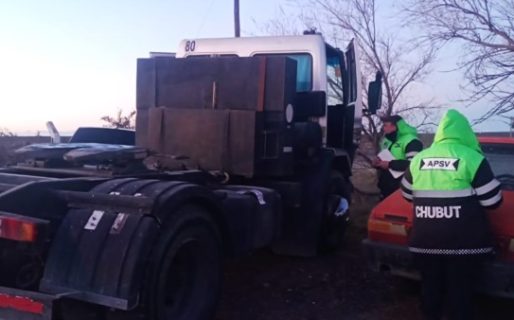 Un camionero manejaba alcoholizado en la Ruta 25