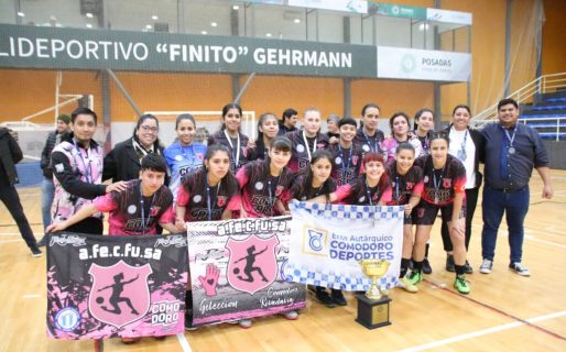 Futsal: Subcampeonato histórico para la selección femenina de Comodoro