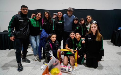 Se entregó equipamiento a instituciones deportivas