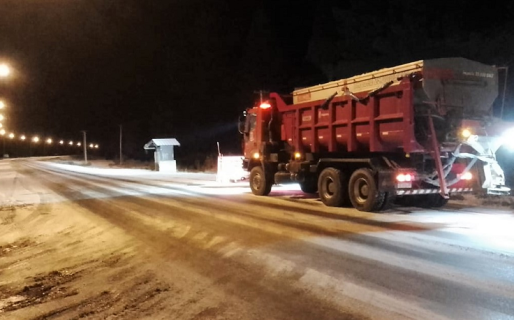 Piden precaución para circular rutas ante calzada húmeda y sectores con hielo