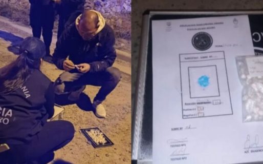 Dos adolescentes fueron detenidos con envoltorios de cocaína