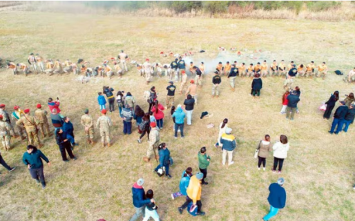 Apareció un video del ritual de iniciación en el que quemaron con cal viva a soldados: gritos desesperados y de sufrimiento
