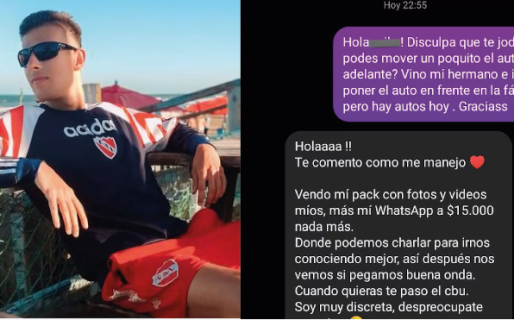 “Vendo mi pack con fotos”: le pidió a su vecina si podía mover el auto y recibió una insólita respuesta