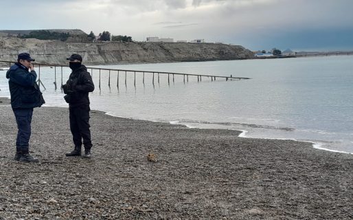 Espeluznante hallazgo: Encontraron restos humanos en la costanera de Comodoro