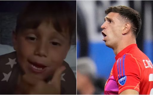 El tierno mensaje del hijo del Dibu Martínez luego de atajar dos penales con la Selección argentina