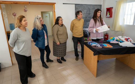 El Centro Laboral Textil capacitó a integrantes del Centro Integral de Tratamiento de las Adicciones