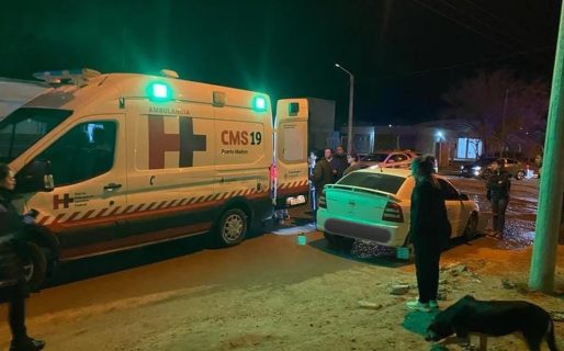 Una mujer de Chubut dio a luz tras un violento choque