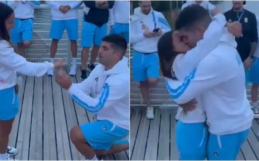 Pedido de casamiento en los Juegos Olímpicos: dos deportistas argentinos se comprometieron en París