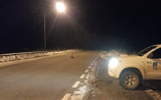 Piden precaución para circular rutas ante calzada húmeda y banquinas inestables