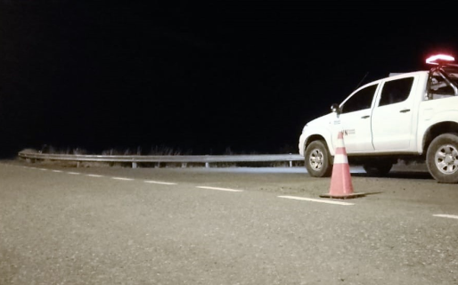 Piden precaución para circular rutas ante calzada húmeda