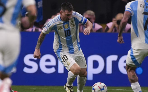 Lionel Messi, en duda para el partido de hoy ante Ecuador por la Copa América 2024