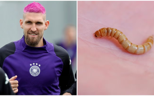 Un jugador de la selección alemana contó que come gusanos