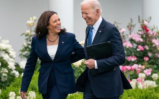 Tras bajarse de su candidatura, Joe Biden expresó su apoyo a Kamala Harris
