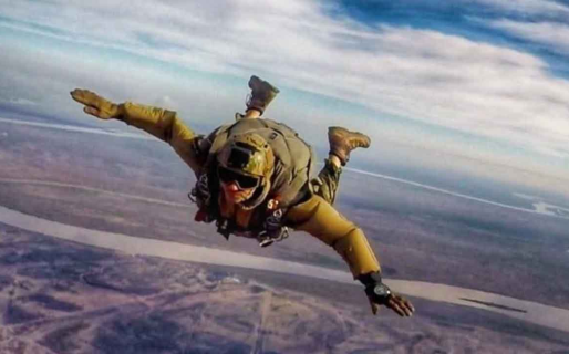 Murió un capitán de la Fuerza Aérea en un entrenamiento de paracaidismo