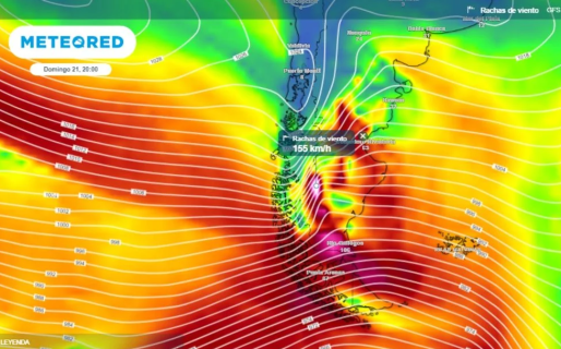 Un río atmosférico categoría 5 impactará a la Patagonia: qué es y qué efecto tendrá en Comodoro