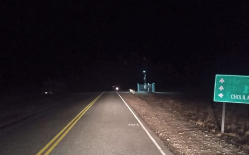 Piden precaución para circular rutas ante calzada húmeda con hielo en sectores