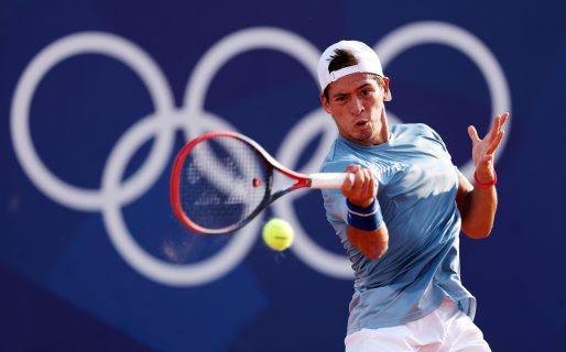 Sebastián Baez ganó y está en octavos de final de los Juegos Olímpicos