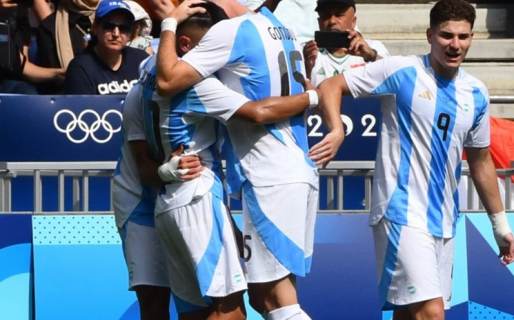 Argentina Sub 23 le ganó 3 a 1 a Irak y sigue con vida en París