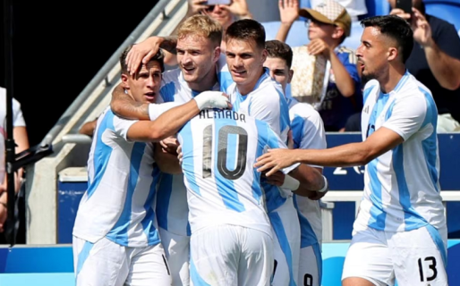 La Selección argentina Sub-23 se juega el pase a cuartos de final de París 2024 ante Ucrania