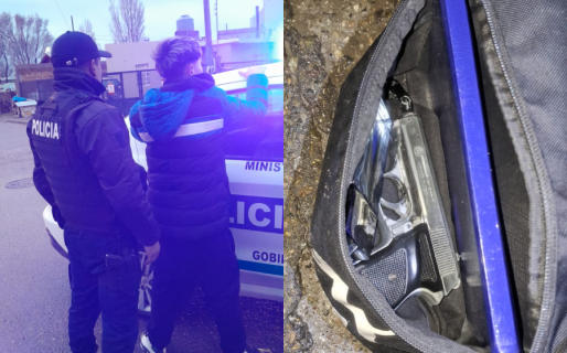 Demoraron a dos menores con un arma de fuego en Km. 8