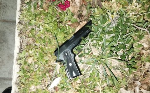 Deambulaban con un arma de juguete a la madrugada