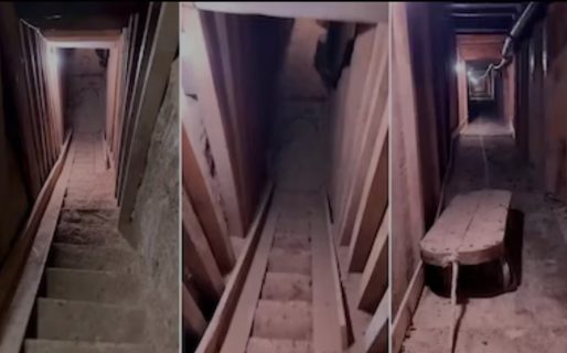 Como el robo del siglo: descubrieron un túnel de casi 3 metros creado para robar un banco