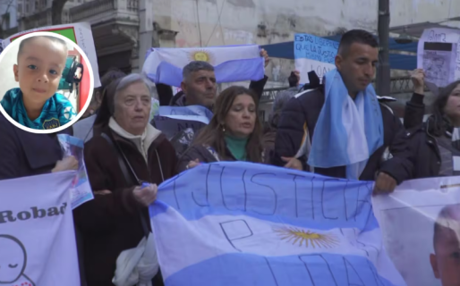 A 71 días de la desaparición de Loan, su hermano encabezó una marcha en Buenos Aires: “Nos arruinaron la vida”