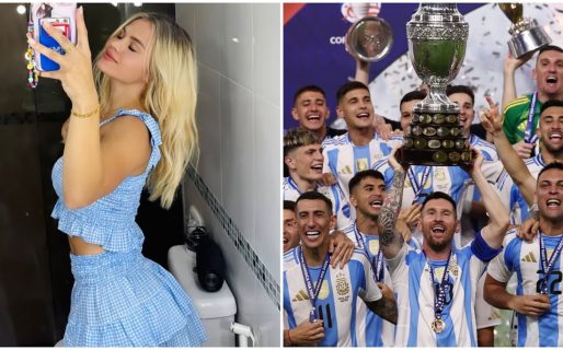 La nadadora paraguaya Luana Alonso empezó a seguir a dos campeones de la Selección argentina